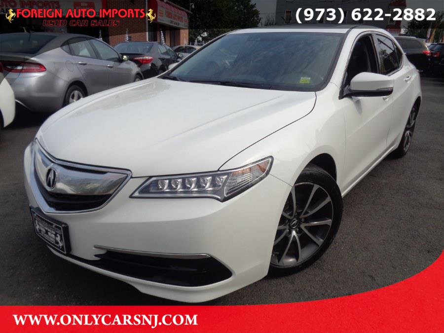 2015 Acura TLX 4dr Sdn FWD V6 Tech, available for sale in Irvington, New Jersey | Foreign Auto Imports. Irvington, New Jersey