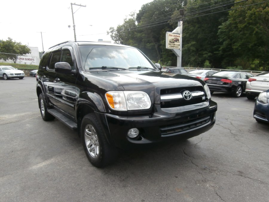 2005 Toyota Sequoia 4dr Limited 4WD, available for sale in Waterbury, Connecticut | Jim Juliani Motors. Waterbury, Connecticut