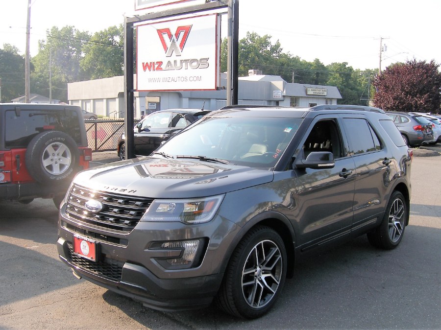 2016 Ford Explorer 4WD 4dr Sport, available for sale in Stratford, Connecticut | Wiz Leasing Inc. Stratford, Connecticut