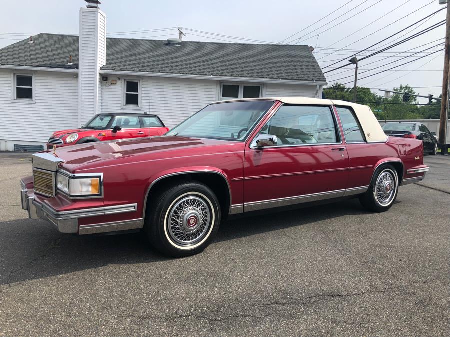 1987 Cadillac Deville/Fleetwood 2dr Coupe Deville, available for sale in Milford, Connecticut | Chip's Auto Sales Inc. Milford, Connecticut