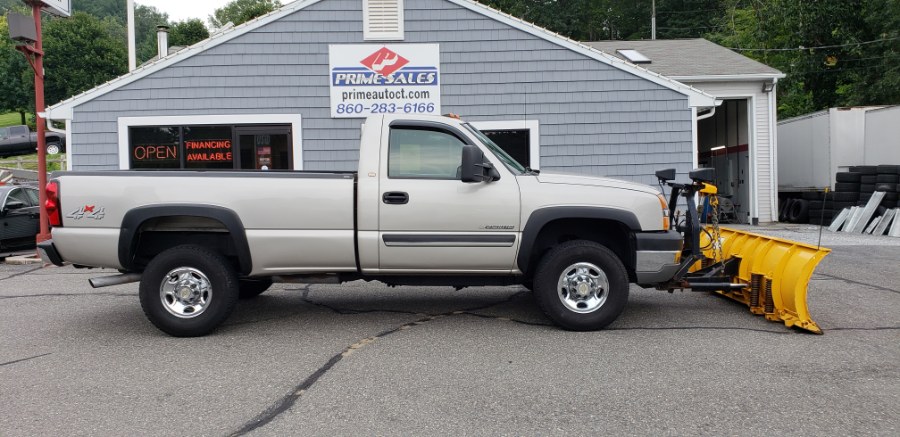 2004 Chevrolet Silverado 2500HD Reg Cab 133" WB 4WD Work Truck, available for sale in Thomaston, CT
