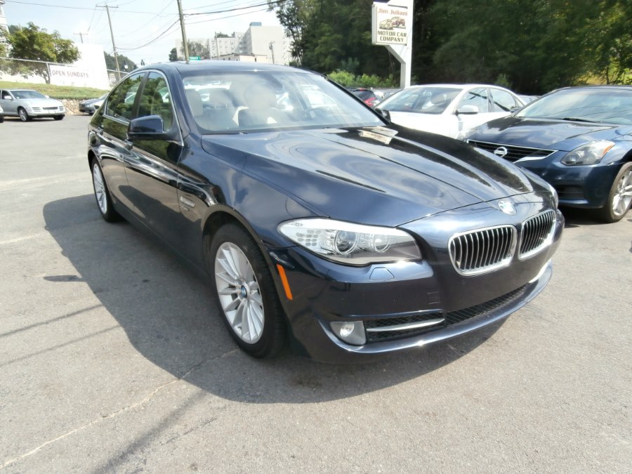 2011 BMW 5 Series 4dr Sdn 535i xDrive AWD, available for sale in Waterbury, Connecticut | Jim Juliani Motors. Waterbury, Connecticut