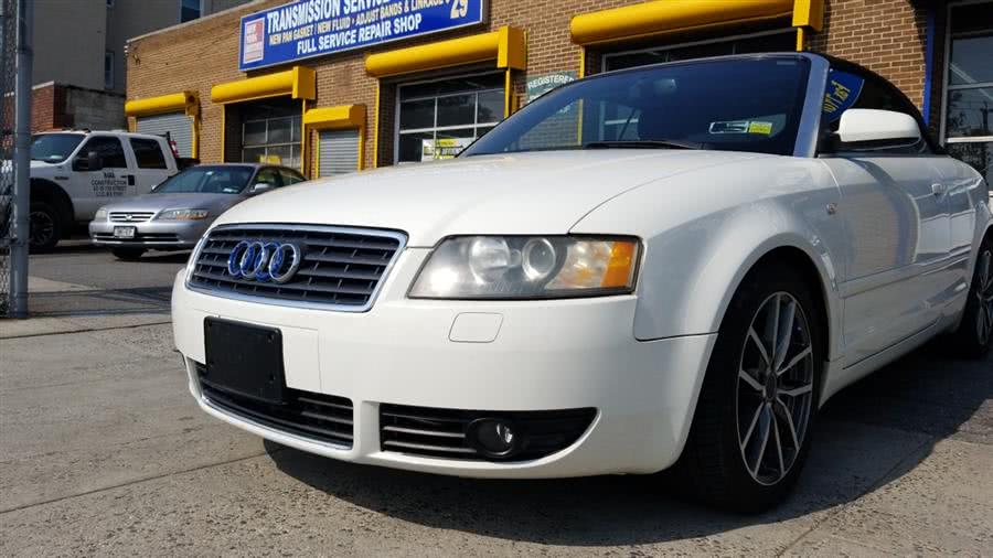 2005 Audi A4 2005 2dr Cabriolet 1.8T CVT, available for sale in Bronx, New York | New York Motors Group Solutions LLC. Bronx, New York