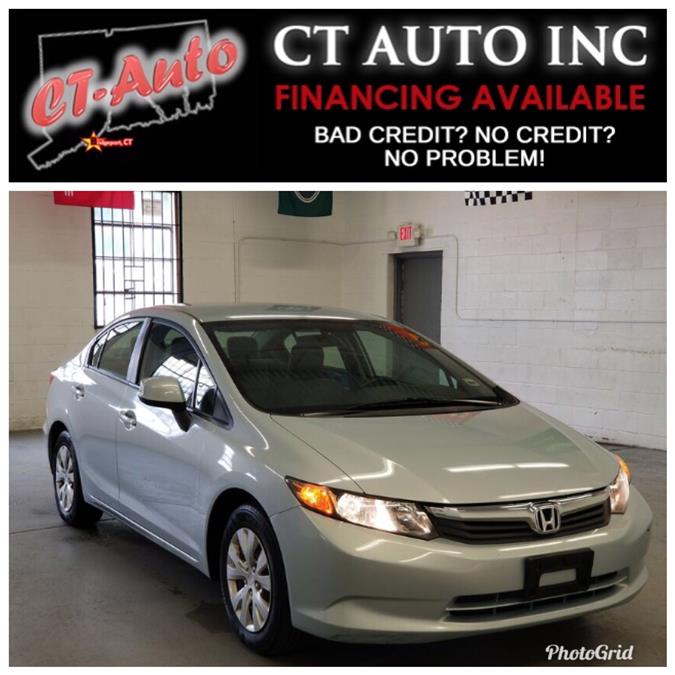 2012 Honda Civic Sdn LX, available for sale in Bridgeport, Connecticut | CT Auto. Bridgeport, Connecticut