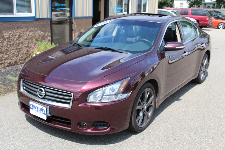 2014 Nissan Maxima 4dr Sdn 3.5 SV, available for sale in East Windsor, Connecticut | Century Auto And Truck. East Windsor, Connecticut