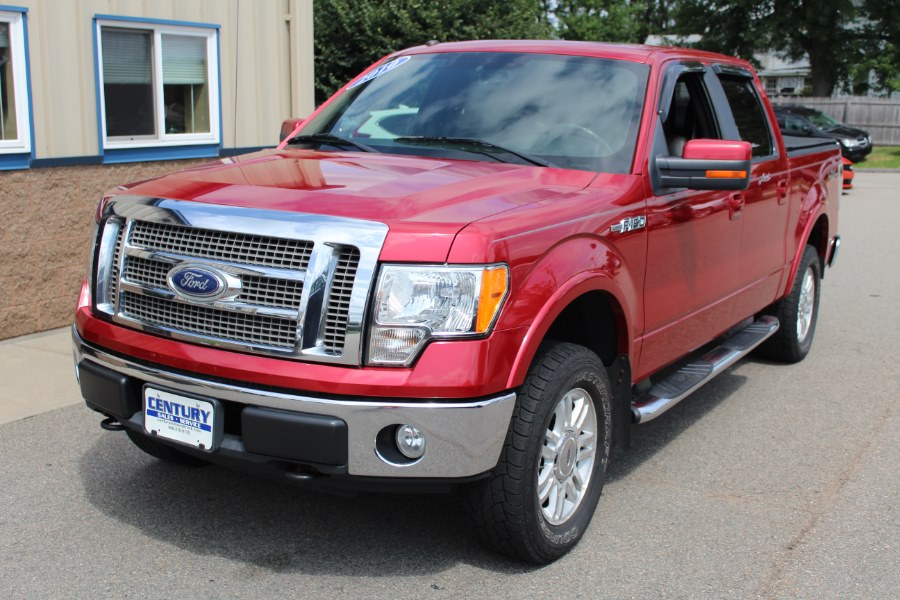 2010 Ford F-150 4WD SuperCrew 145" Lariat, available for sale in East Windsor, Connecticut | Century Auto And Truck. East Windsor, Connecticut