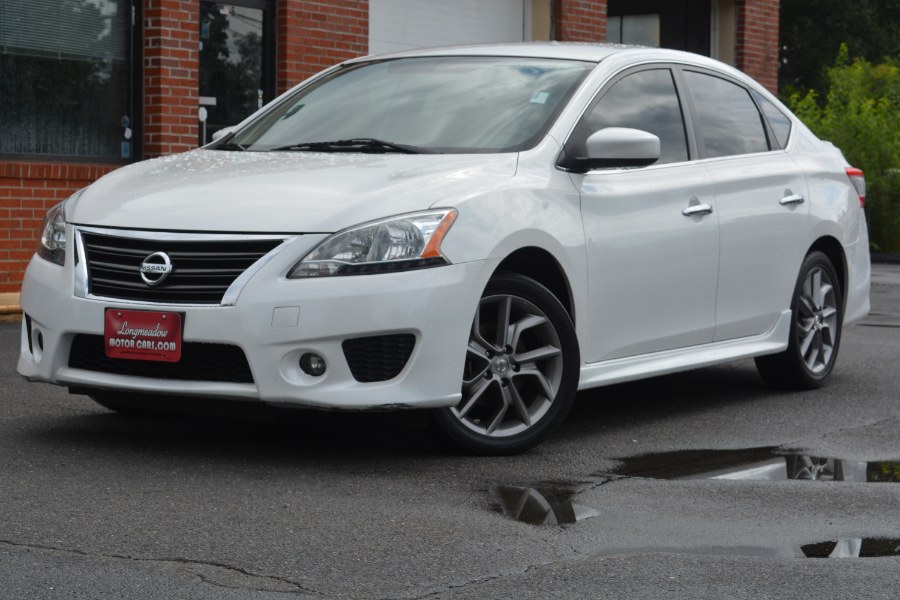 2013 Nissan Sentra 4dr Sdn I4 CVT SR, available for sale in ENFIELD, Connecticut | Longmeadow Motor Cars. ENFIELD, Connecticut