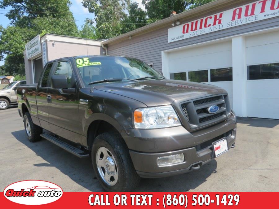 2005 Ford F-150 Supercab 145" STX 4WD, available for sale in Bristol, Connecticut | Quick Auto LLC. Bristol, Connecticut