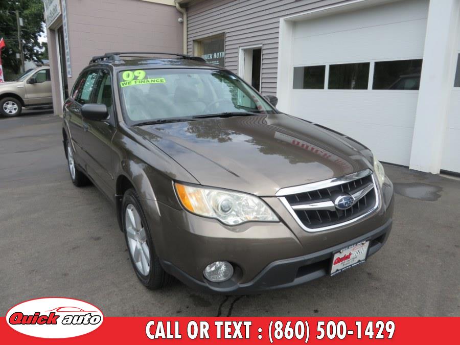2009 Subaru Outback 4dr H4 Auto 2.5i Special Edtn PZEV, available for sale in Bristol, Connecticut | Quick Auto LLC. Bristol, Connecticut