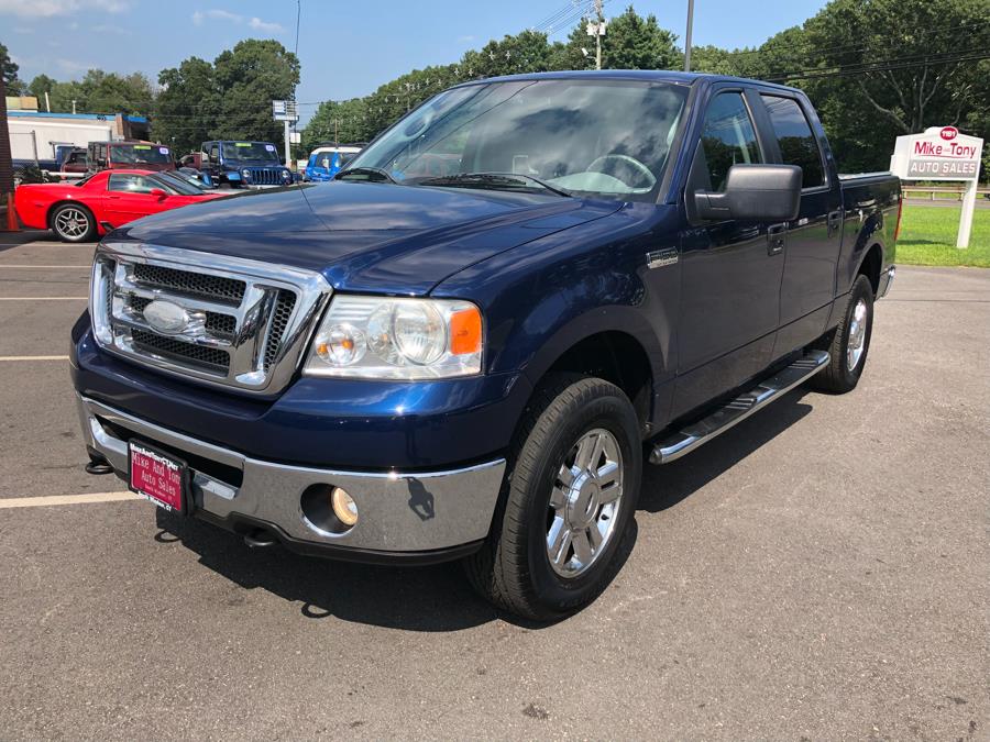 2007 Ford F-150 4WD SuperCrew 139" XLT, available for sale in South Windsor, Connecticut | Mike And Tony Auto Sales, Inc. South Windsor, Connecticut