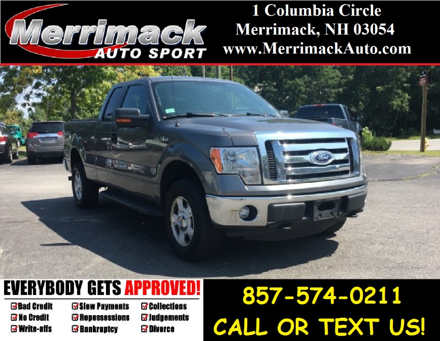 2011 Ford F-150 4WD SuperCab 145" XLT, available for sale in Merrimack, New Hampshire | Merrimack Autosport. Merrimack, New Hampshire