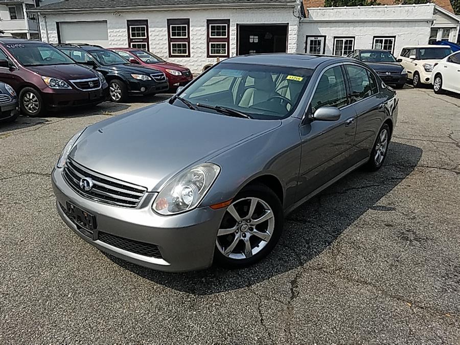 2005 Infiniti G35 Sedan G35x 4dr Sdn AWD Auto, available for sale in Springfield, Massachusetts | Absolute Motors Inc. Springfield, Massachusetts