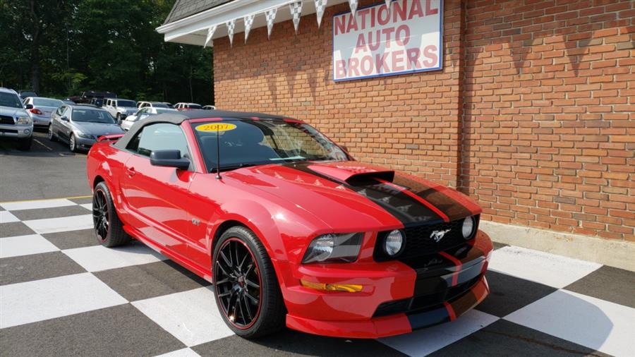2007 Ford Mustang 2dr Conv GT Deluxe, available for sale in Waterbury, Connecticut | National Auto Brokers, Inc.. Waterbury, Connecticut
