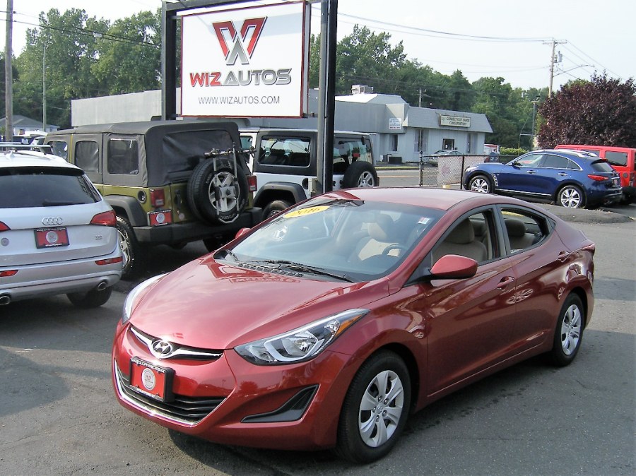 2016 Hyundai Elantra 4dr Sdn Auto se (Alabama Plant), available for sale in Stratford, Connecticut | Wiz Leasing Inc. Stratford, Connecticut