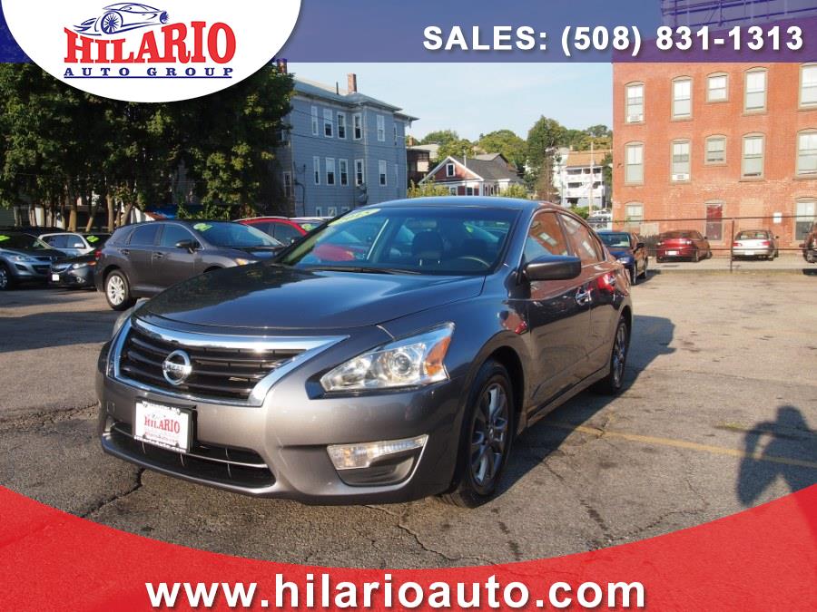 2015 Nissan Altima 4dr Sdn I4 2.5 S, available for sale in Worcester, Massachusetts | Hilario's Auto Sales Inc.. Worcester, Massachusetts