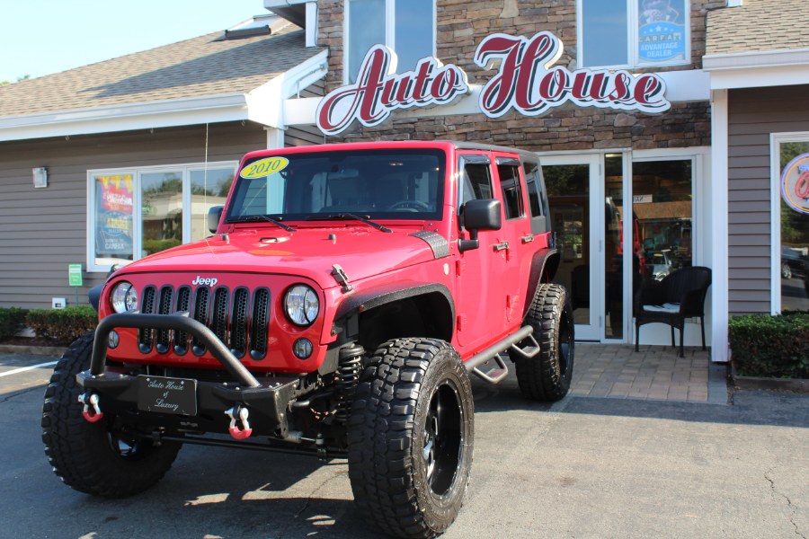 2010 Jeep Wrangler Unlimited 4WD 4dr Sport, available for sale in Plantsville, Connecticut | Auto House of Luxury. Plantsville, Connecticut