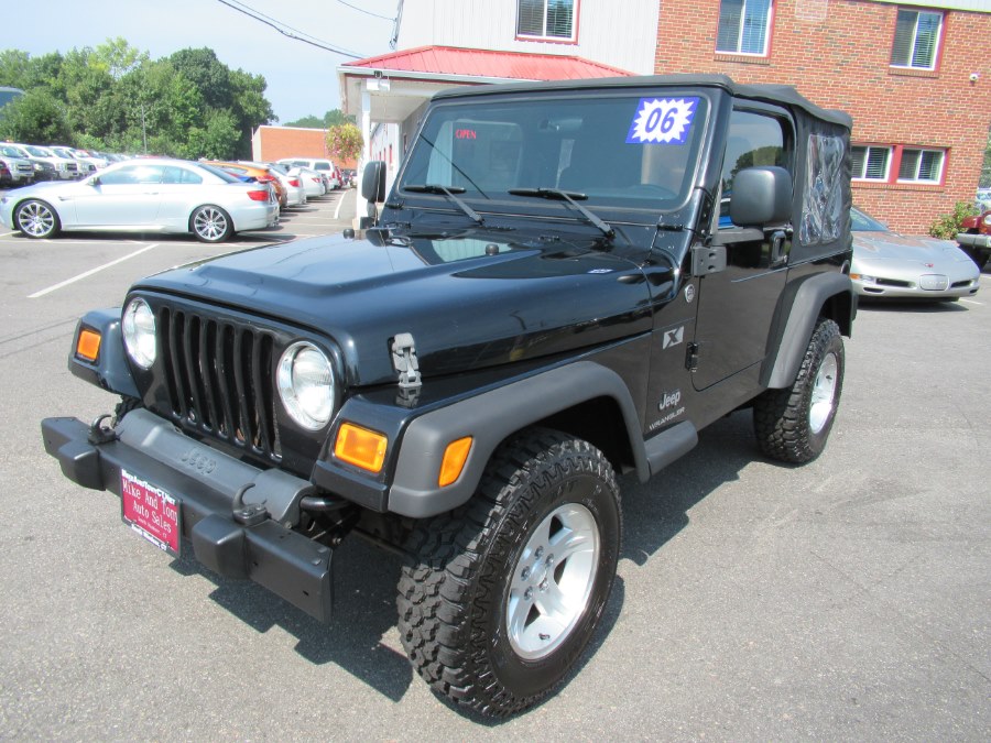2006 Jeep Wrangler 2dr X, available for sale in South Windsor, Connecticut | Mike And Tony Auto Sales, Inc. South Windsor, Connecticut
