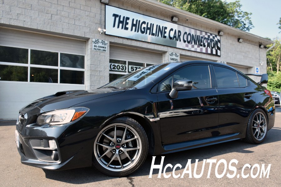 2016 Subaru WRX STI 4dr Sdn Limited w/Wing Spoiler, available for sale in Waterbury, Connecticut | Highline Car Connection. Waterbury, Connecticut