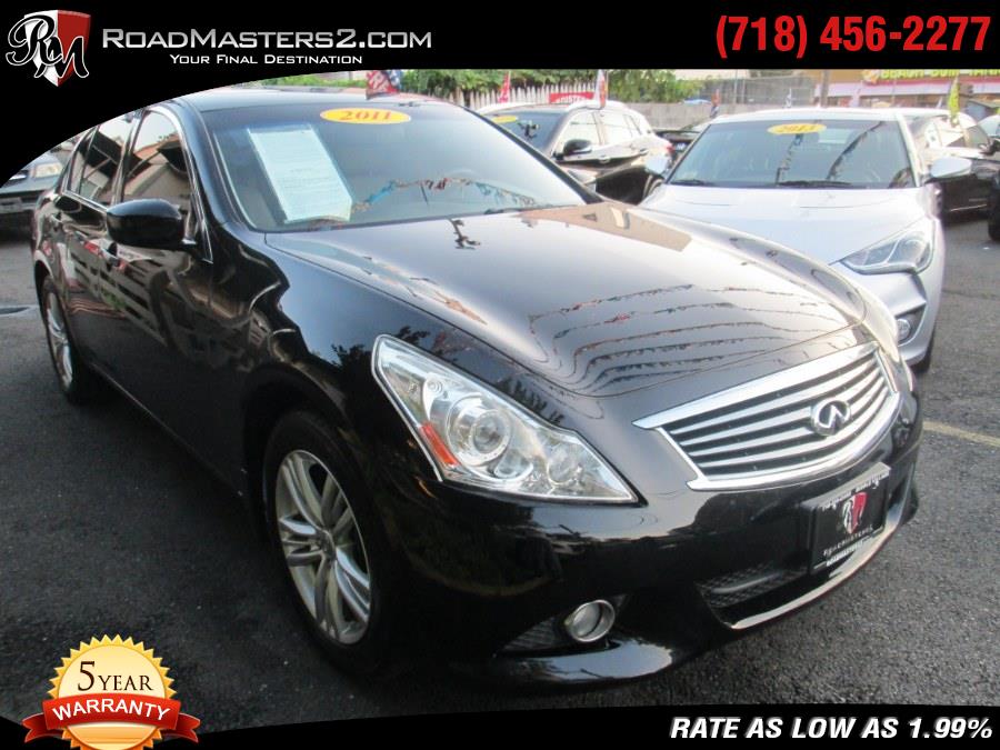 2011 INFINITI G37 Sedan 4dr x AWD/Navi, available for sale in Middle Village, New York | Road Masters II INC. Middle Village, New York