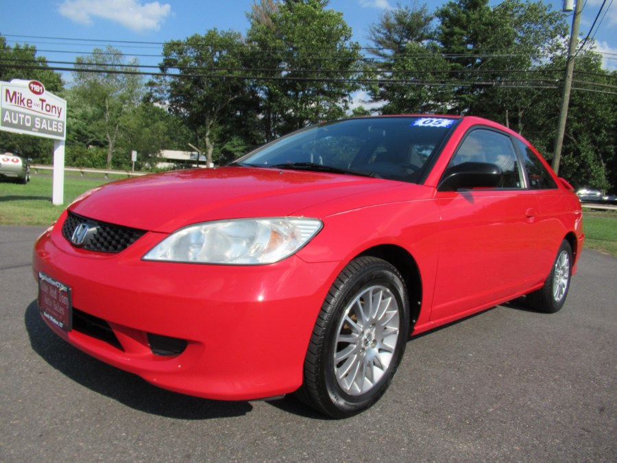 2005 Honda Civic Cpe LX MT SE, available for sale in South Windsor, Connecticut | Mike And Tony Auto Sales, Inc. South Windsor, Connecticut