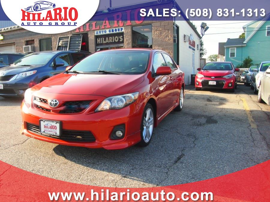 2013 Toyota Corolla 4dr Sdn Auto S, available for sale in Worcester, Massachusetts | Hilario's Auto Sales Inc.. Worcester, Massachusetts