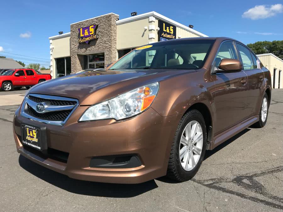2011 Subaru Legacy 4dr Sdn H4 Auto 2.5i Prem AWP/Pwr Moon, available for sale in Plantsville, Connecticut | L&S Automotive LLC. Plantsville, Connecticut