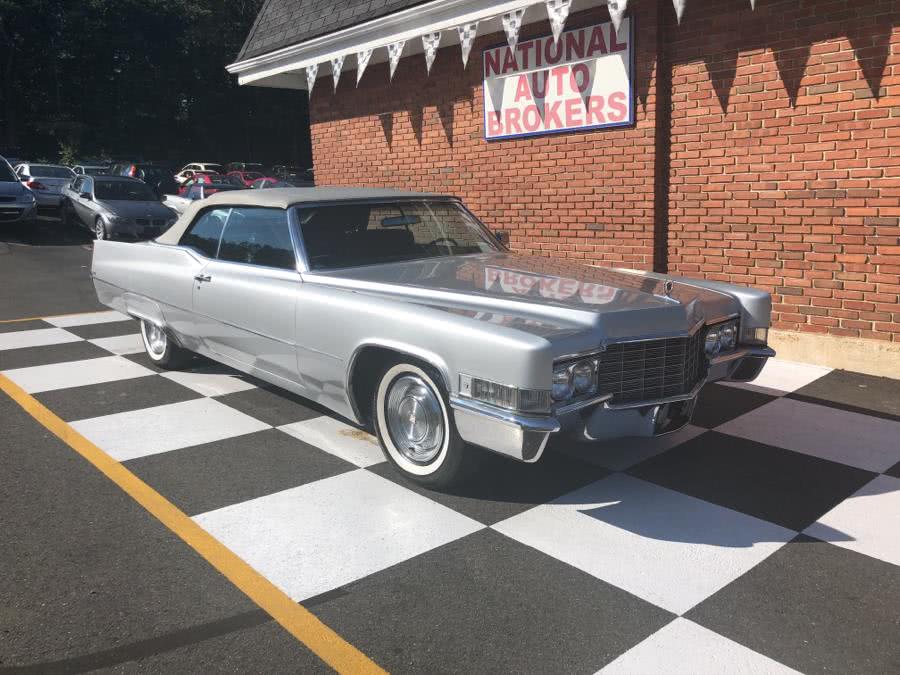 1969 Cadillac Deville Deville Convertible, available for sale in Waterbury, Connecticut | National Auto Brokers, Inc.. Waterbury, Connecticut