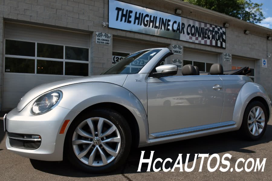 2013 Volkswagen Beetle Convertible 2dr DSG 2.0L TDI w/Sound/Nav, available for sale in Waterbury, Connecticut | Highline Car Connection. Waterbury, Connecticut