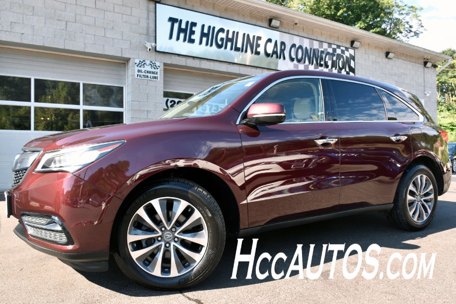 2016 Acura MDX SH-AWD 4dr w/Tech/AcuraWatch Plus, available for sale in Waterbury, Connecticut | Highline Car Connection. Waterbury, Connecticut