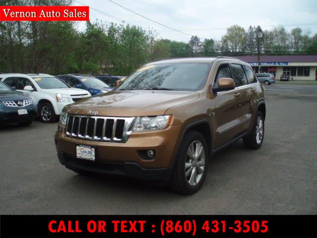 2011 Jeep Grand Cherokee 4WD 4dr 70th anniversary edition, available for sale in Manchester, Connecticut | Vernon Auto Sale & Service. Manchester, Connecticut