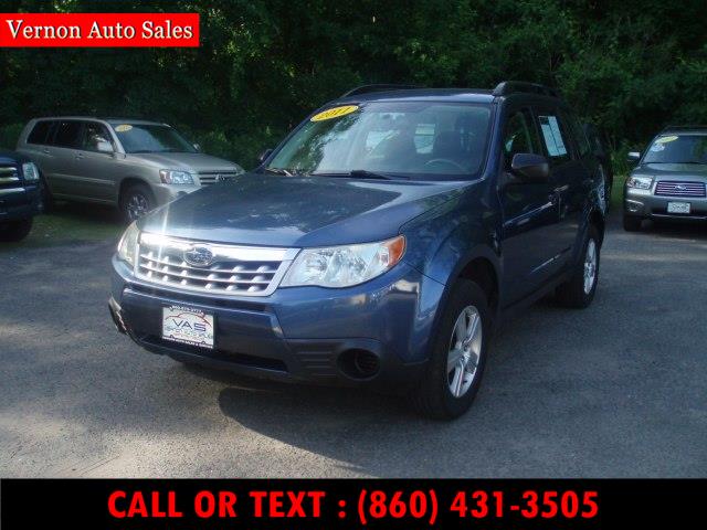 2011 Subaru Forester 4dr Man 2.5X w/Alloy Wheel Value Pkg, available for sale in Manchester, Connecticut | Vernon Auto Sale & Service. Manchester, Connecticut