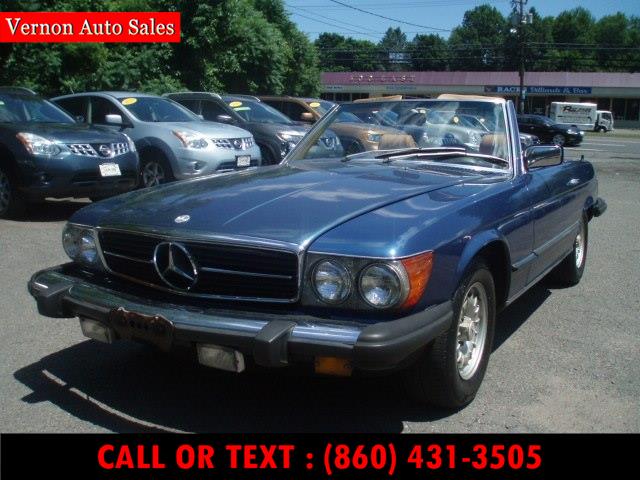 1981 Mercedes-Benz 380 Series 2dr Roadster 380SL, available for sale in Manchester, Connecticut | Vernon Auto Sale & Service. Manchester, Connecticut