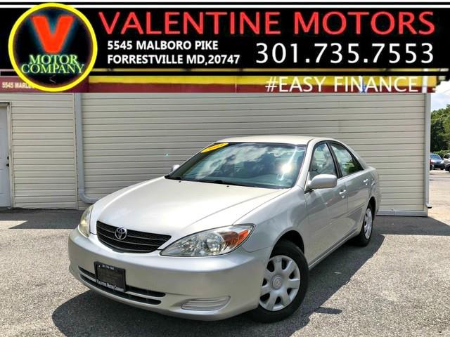 2003 Toyota Camry LE, available for sale in Forestville, Maryland | Valentine Motor Company. Forestville, Maryland