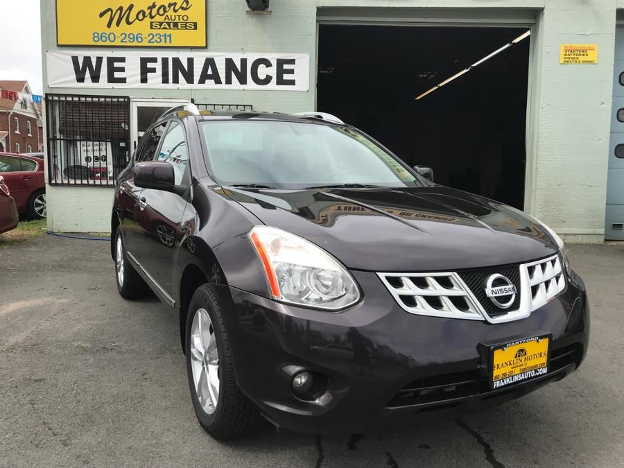 2012 Nissan Rogue AWD 4dr SV, available for sale in Hartford, Connecticut | Franklin Motors Auto Sales LLC. Hartford, Connecticut