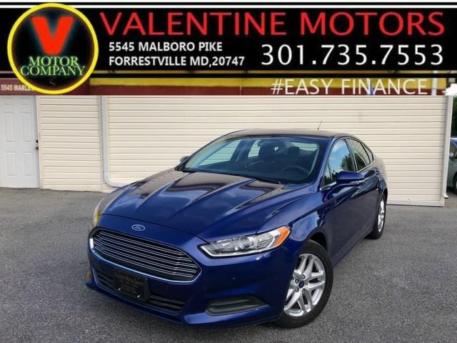 2013 Ford Fusion SE, available for sale in Forestville, Maryland | Valentine Motor Company. Forestville, Maryland