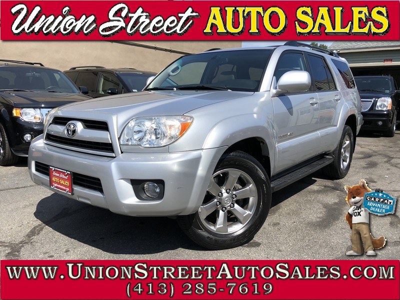 2007 Toyota 4Runner 4WD 4dr V6 Limited (Natl), available for sale in West Springfield, Massachusetts | Union Street Auto Sales. West Springfield, Massachusetts