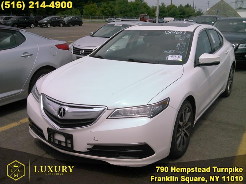 2015 Acura TLX 4dr Sdn V6 Tech, available for sale in Franklin Square, New York | Luxury Motor Club. Franklin Square, New York