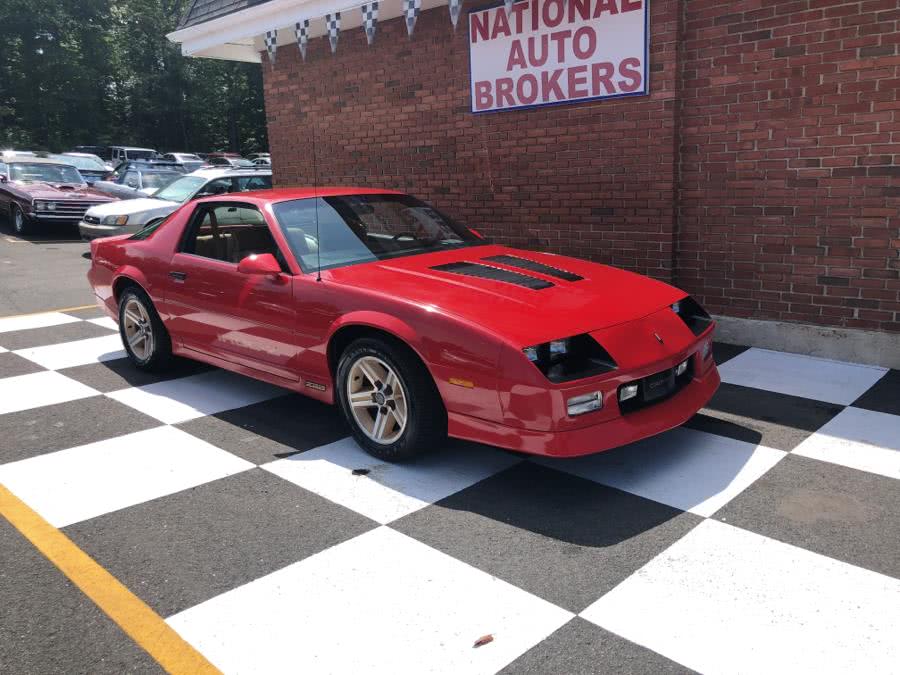 1986 Chevrolet Camaro IROC Z28, available for sale in Waterbury, Connecticut | National Auto Brokers, Inc.. Waterbury, Connecticut