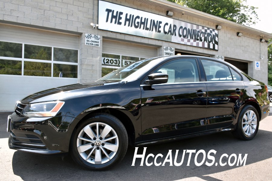 2015 Volkswagen Jetta Sedan 4dr Auto 1.8T SE PZEV, available for sale in Waterbury, Connecticut | Highline Car Connection. Waterbury, Connecticut