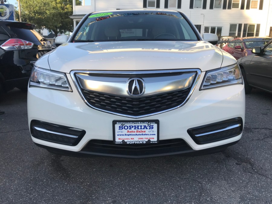 2016 Acura MDX SH-AWD 4dr w/Tech/Entertainment/AcuraWatch Plus, available for sale in Worcester, Massachusetts | Sophia's Auto Sales Inc. Worcester, Massachusetts