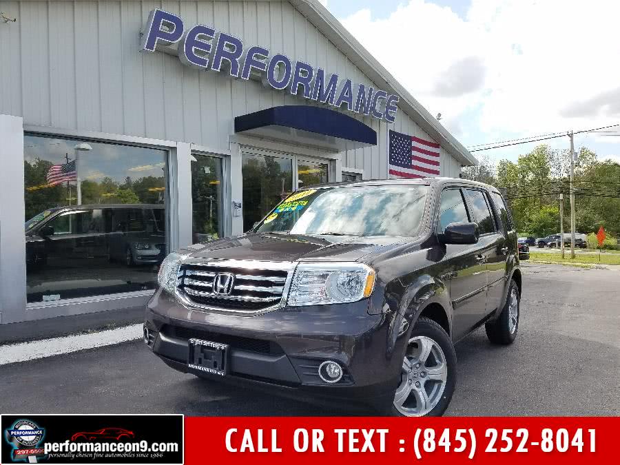 2014 Honda Pilot 4WD 4dr EX, available for sale in Wappingers Falls, New York | Performance Motor Cars. Wappingers Falls, New York