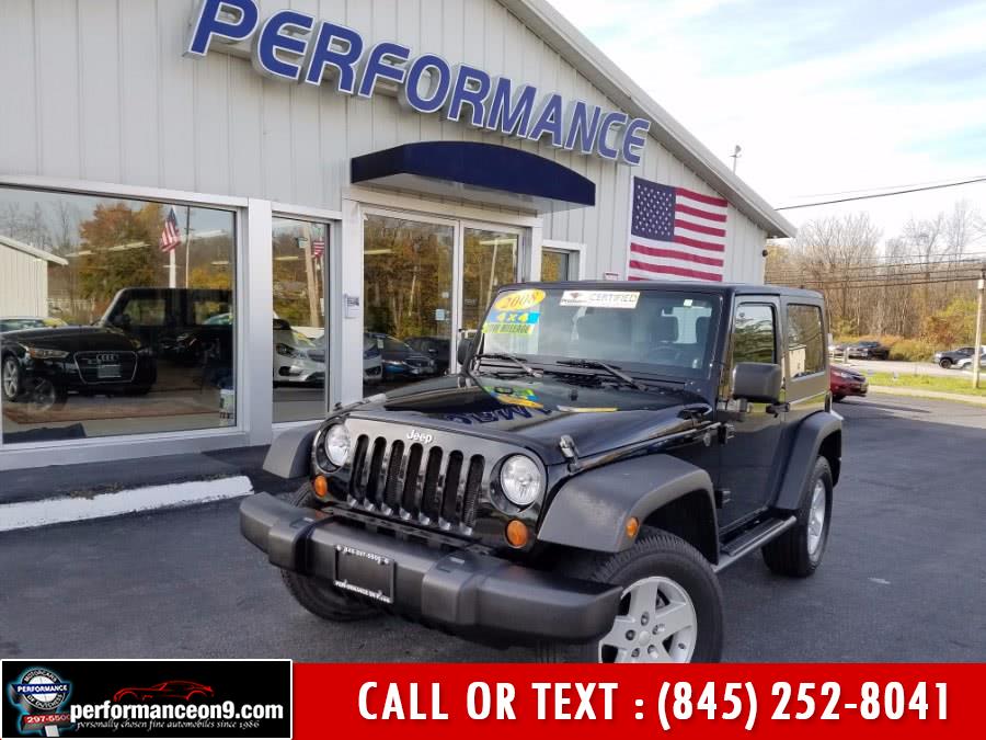 2008 Jeep Wrangler 4WD 2dr X, available for sale in Wappingers Falls, New York | Performance Motor Cars. Wappingers Falls, New York