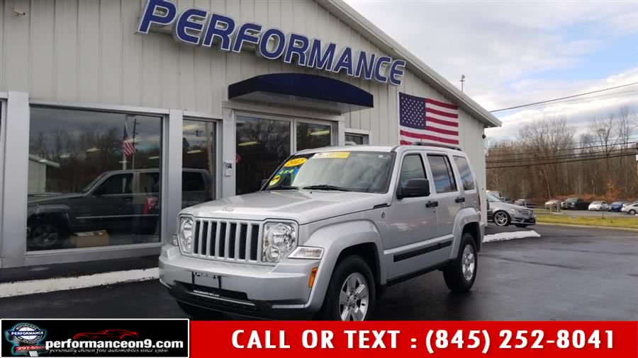 2012 Jeep Liberty 4WD 4dr Sport, available for sale in Wappingers Falls, New York | Performance Motor Cars. Wappingers Falls, New York