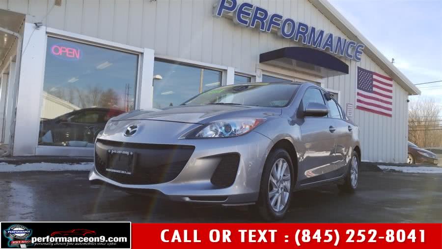 2012 Mazda Mazda3 4dr Sdn Auto i Touring, available for sale in Wappingers Falls, New York | Performance Motor Cars. Wappingers Falls, New York