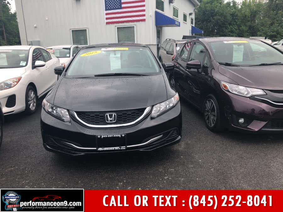 2015 Honda Civic Sedan 4dr CVT LX, available for sale in Wappingers Falls, New York | Performance Motor Cars. Wappingers Falls, New York