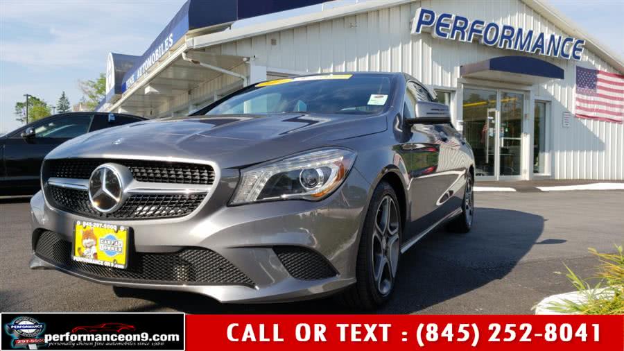 2014 Mercedes-Benz CLA-Class 4dr Sdn CLA250 4MATIC, available for sale in Wappingers Falls, New York | Performance Motor Cars. Wappingers Falls, New York