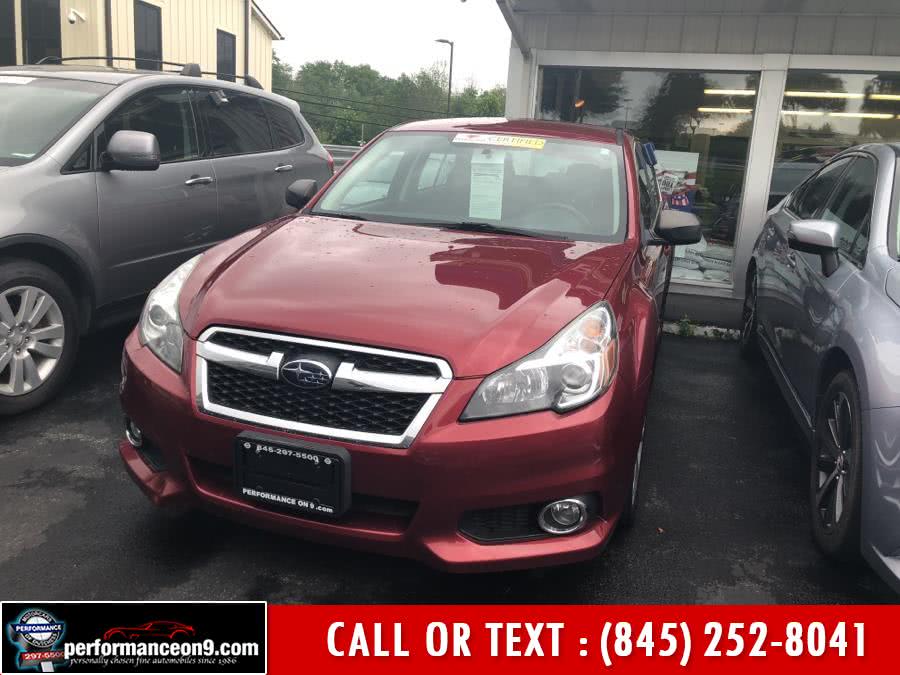 2014 Subaru Legacy 4dr Sdn H4 Auto 2.5i, available for sale in Wappingers Falls, New York | Performance Motor Cars. Wappingers Falls, New York