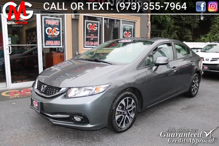 2013 Honda Civic EX-L, available for sale in Haskell, New Jersey | City Motor Group Inc.. Haskell, New Jersey