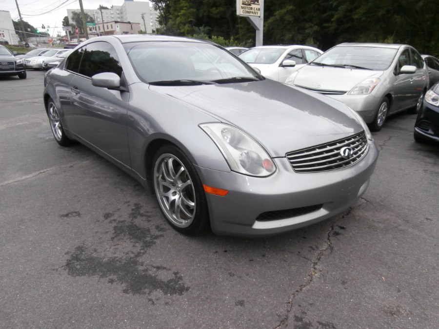 2005 Infiniti G35 Coupe 2dr Cpe sport 6spd, available for sale in Waterbury, Connecticut | Jim Juliani Motors. Waterbury, Connecticut