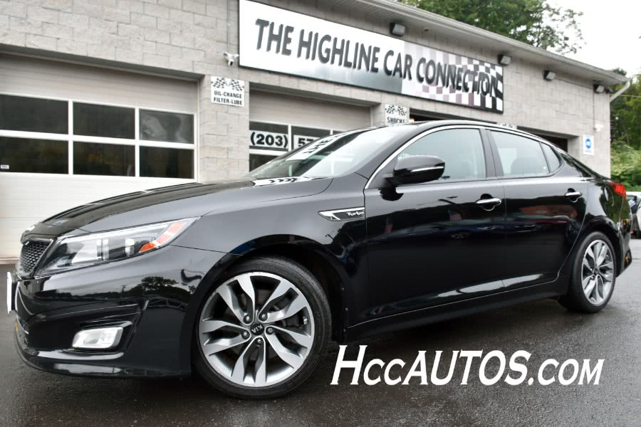 2015 Kia Optima 4dr Sdn SX Turbo, available for sale in Waterbury, Connecticut | Highline Car Connection. Waterbury, Connecticut